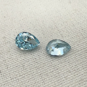 Zircone cubique synthétique en forme de <span class=keywords><strong>poire</strong></span> effet glace pilée, pierres CZ de 3x5mm à 12x16mm, couleurs mélangées, pierres de zircon en vrac pour la fabrication de bijoux - Product Image 6