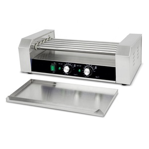 Thép Không Gỉ <span class=keywords><strong>Hot</strong></span> <span class=keywords><strong>Dog</strong></span> Lăn Rolling Grill Máy Để Bán - Product Image 3