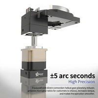 Actionneur rotatif creux à angle droit étanche IP65, durable pour les systèmes de suivi extérieurs et les opérations à distance en environnements difficiles