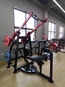 Nouvelle arrivée Power Training <span class=keywords><strong>avant</strong></span> Lat Pulldown Machine équipement de gymnastique chargé de plaque pour la poitrine dos épaule <span class=keywords><strong>musculation</strong></span> - Product Image 2