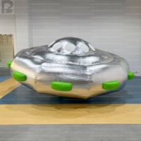 LED Işıklı Dev Şişme UFO Diski Şişme UFO Uzay Gemisi Bilim Kurgu Uzay Gemisi Teknoloji Fuarı/AVM Aktivasyonu/Müzik Festivali için