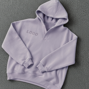 เสื้อฮู้ดดี้ปักลายโลโก้ตามสั่ง คุณภาพสูง ผ้าฝ้าย 100% ทรงโอเวอร์ไซส์สำหรับผู้ชาย <span class=keywords><strong>แฟชั่น</strong></span>ใหม่ เสื้อกันหนาวหนานุ่ม - Product Image 2