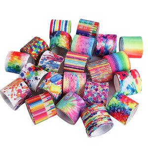 Được rồi 100% polyester 25mm Grosgrain Ribbon tùy chỉnh phim hoạt hình in khuôn mặt duy nhất phong cách bán buôn có sẵn - Product Image 4