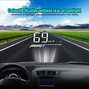 Velocímetros digitales de <span class=keywords><strong>2022</strong></span> pulgadas para coches, exceso de velocidad con alarma de pantalla Hud, indicador inteligente Obd2, Gps, novedad, 3,5 - Product Image 4