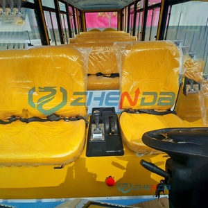 รถไฟฟ้า ZHENDA แบบกำหนดเองได้ 11 14 17 ที่นั่ง รถมินิบัสไฟฟ้าสี่ล้อ รถบัสชมเมือง รถขนส่งพิเศษ เหอหนาน - Product Image 6