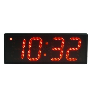 6 pulgadas 4 dígitos grande al aire libre Led reloj Digital impermeable - Product Image 6