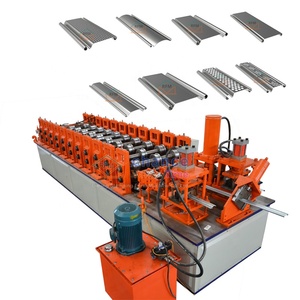 Máy làm cửa cuốn inox tốc độ cao, máy tạo hình cuộn lá chắn, máy tạo hình cuộn cửa cuốn nhà để xe - Product Image 1