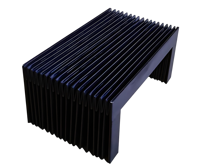 Housse anti-poussière Jingzhan en plastique, soufflet accordéon, housse de protection pour soufflet CNC avec 1 an de garantie
