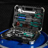 Clé en L, ensemble combiné de 86 pièces, réparation automobile, entretien, clé à cliquet, douille, ensemble d'outils, tournevis, acier chromoly