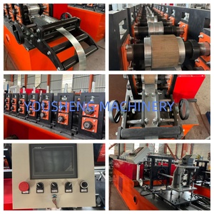 Máquina Perfiladora de Ómega Ajustable al Mejor <span class=keywords><strong>Precio</strong></span>, Máquina Formadora de Correas Omega para Techos de Estructura de Acero, Bajo Nivel de Ruido - Product Image 3
