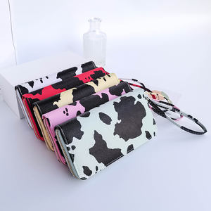 गाय पैटर्न आलीशान पर्स मिनी सिक्का बटुआ भंडारण बैग कार्ड धारक क्रेडिट आईडी बटुआ जेब महिलाओं लड़कियों महिला सिक्का पर्स ज़िप - Product Image 3