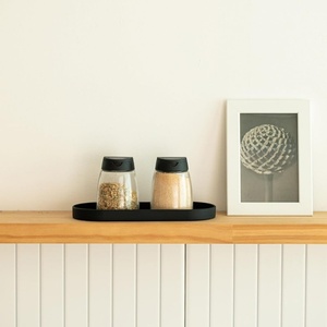 Silicone <b>Tray</b> - <b>Small</b> Vanity <b>Tray</b> Organizer - Spoon Rest Holder - Kitchen Sink, Bathroom, Multi-Purpose Modern Counter Organizer - Product Image 3