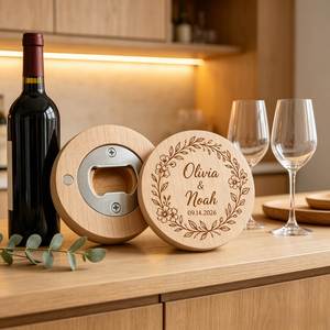 Abridores de Botellas Personalizados con Grabado, Recuerdos de Boda para Padrinos de Boda, Damas de Honor, Invitados, Regalos para Parejas - Product Image 3
