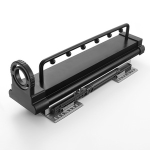 Clothing Organizer Top Mounted Rail Wall Mounted Removable <b>Hanging</b> Rod Rectangle Die Casting Hardware Accessory - Product Image 3