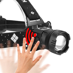 Lampe frontale LED XHP99, 5200 mAh, rechargeable par USB, batterie intégrée, zoom télescopique, lumière blanche, utilisation en extérieur - Product Image 4