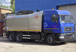 Escavatore a Vuoto Manuale Diesel 6x4 10m3 per Manutenzione Ferroviaria, Scavo di Tubazioni Petrolifere e Gas, Aspirazione Fognaria Montato su Camion - Product Image 5