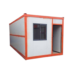 Contenedor de Envío Plegable de Acero de Lujo de 20 pies, Oficina Modular Prefabricada Móvil para Jardín, Material de Acero - Product Image 3