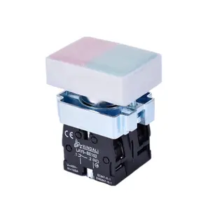 LAY5-BL9325 double equipment momentary machine control left right switch push button switch