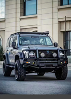 Accessoires modifiés pour pick-up 4x4 Trunkeen, kits de carrosserie en alliage d'aluminium, barre de protection avec éclairage, pare-chocs avant pour Tank 300