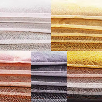 1KG Micro-perles métalliques pour ongles, breloques pour ongles, billes de caviar rondes en acier inoxydable, strass pour ongles pour DIY ongles / artisanat de bijoux et coques de téléphone