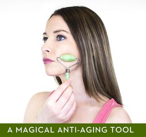 Ensemble de rouleaux faciaux et Gua Sha, outil de massage rafraîchissant pour réduire les poches, anti-rides, soin de la peau du contour des yeux, cadeau beauté - Product Image 6