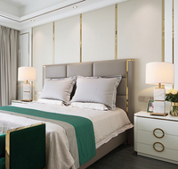 Haute Qualité Creative Nordique Simple Hôtel De Luxe Décoratif Chevet Étude Marbre Led Lampe De Table