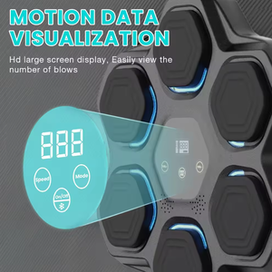 Écran numérique Home Gym Training Wall Pad Interactive <span class=keywords><strong>Beat</strong></span> Punch Board Équipement de boxe Fitness Smart Music Cible de boxe - Product Image 4