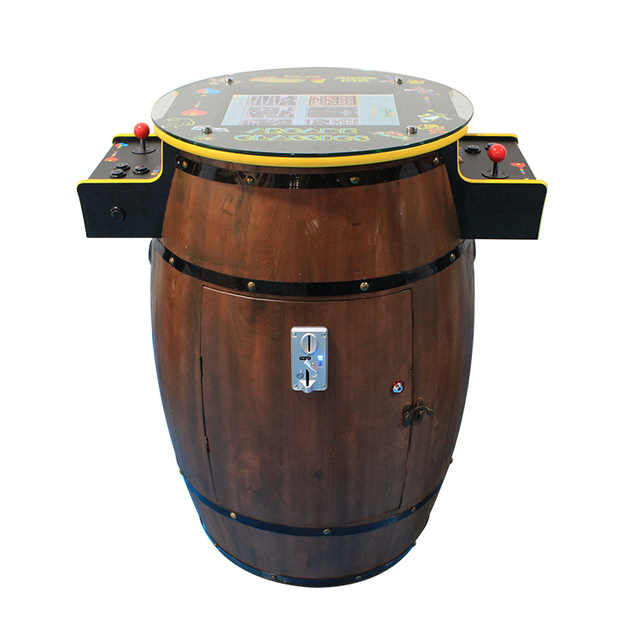 Factory 2025 Cabinet Arcade Coin Operated Retro Video Game Machine Stand Coin Operated Beer Barrel Arcade Machine