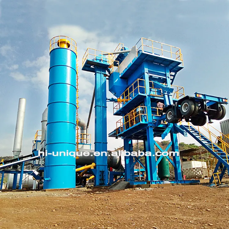 Promotional asphalt mixing mobile plant batch asphalt plant for sale