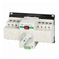 Interrupteur de transfert automatique électrique double alimentation 63A 2P 4P 220V 400V Mini avec ports d'indication
