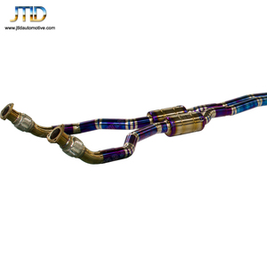 JTLD quale scarico si adatta al mio kit di scarico per auto sistemi di scarico per auto in titanio per Audi A6 3.0T travel - Product Image 6