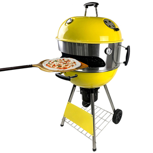 Four Barbecue Commercial en acier inoxydable, cuisine, feu à <span class=keywords><strong>bois</strong></span>, cuisinière intégrée, cuisinière avec roues - Product Image 2