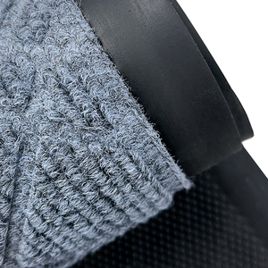 Geprägte Jacquard-Rippen-Oberfläche Innen-Türmatten für Hauseingang Fußmatte Türmatte Außen-Fußabtreter mit TPE-Rückseite - Product Image 5