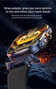 สมาร์ทวอทช์ M99 หน้าจอ AMOLED HD ขนาด 2.4 นิ้ว รองรับ 5G ใส่ซิมการ์ดได้ทุกเครือข่าย <span class=keywords><strong>ดาวน์โหลด</strong></span>แอปได้ รองรับ NFC วิดีโอคอล สายซิลิโคน - Product Image 6