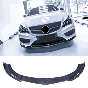 Aileron de lèvre avant en Fiber de carbone de classe E pour Mercedes Benz W207 C207 coupé E200 E260 E300 2 portes 2014 2015 2016 style de voiture - Product Image 3