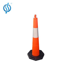 Avustralya standart 1150mm t-top plastik uyarı istiflenebilir baba kauçuk taban ile - Product Image 3