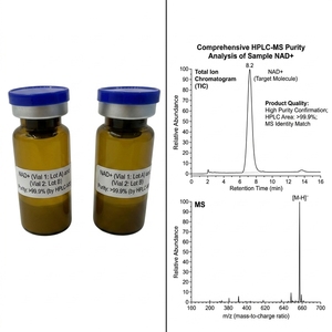 Polvo de NAD+ 99% Nicotinamida Adenina Dinucleótido, Suplemento Antioxidante de Energía Celular, Material Cosmético - Product Image 1