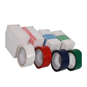 卸売自己粘着性レッドタンパーエビデントテープVOID保証カートンシーリングセキュリティテープ