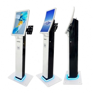 Best Selling 23.6 32 Inch Curve Touch Screen Kiosk <b>Receipt</b> <b>Printer</b> Facial Camera Handheld Pos Cash Payment for Supermarket - Product Image 3