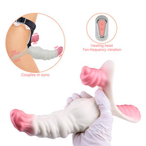 Vibrador con Control Remoto de 10 Modos, Cabezal Calefactor, Estimulación del Punto A, Vibrador de Silicona, Masturbador para Mujeres, Juguetes Sexuales para Lesbianas, Venta al por Mayor - Product Image 1