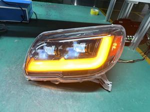 NUELEAD New 12V 50W 6000LM 4000K Lightweight Replacement Headlight Assembly with <b>Red</b> Light for for 2006-2009 - Product Image 4