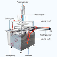 ORME Machine de formage de gâteaux de haricot mungo Machine de fabrication de cubes de sucre Machine de fabrication mini Polvoron