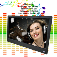 Precio al por Mayor, Marco de Fotos Digital de 21.5 Pulgadas, 1920*1080 IPS Full HD FHD, Reproductor MP3 de Plástico, con Ranura para Tarjeta SD, para la Familia