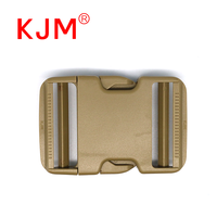 KJM Sac à dos de sport Accessoires de sac à bagages Boucle latérale en plastique robuste de 50mm pour sac à dos tactique