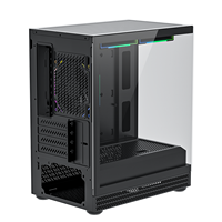 Caja de Ordenador AntarcChill con Diseño de Malla, Efecto ARGB, MATX, Filtro Magnético de Polvo, Caja de PC para Juegos MATX