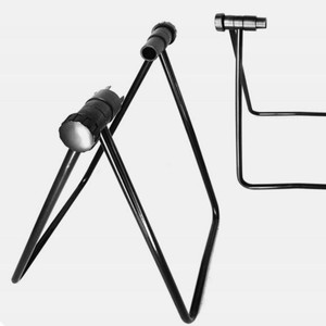 Support de réparation de vélo en forme de U, en acier noir, pour vélos de montagne et de route - Product Image 1