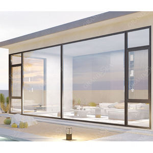 Современные алюминиевые поворотно-откидные окна 35x57 от производителя с москитной сеткой для домашнего использования - Product Image 5