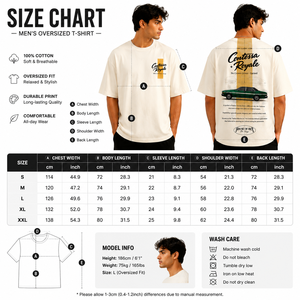 Vintage Car Graphic Mens Oversized T Shirt Contessa Royale Print 100 Cotton <b>Back</b> Print Tee Custom Logo OEM ODM Wholesale - Product Image 2