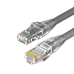 Cat5e Patch Cord Lan Cable Slim Patch Cord XLEP Grey Copper PC Material Pure Cat.6 Utp 28awg Pvc 1M 2M 3meter 5M Cat 5e 6 Inches