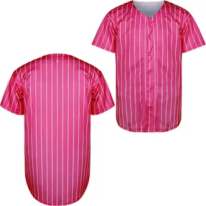 美国男子新款运动定制刺绣俱乐部垒球衫棒球衫
